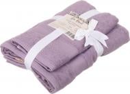 Набор полотенец махровых Tara с бордюром 2 шт 50x90 см сиреневый La Nuit