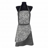 Фартух PERLA Вензель графіт La Nuit