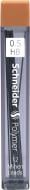 Набір стрижнів до механічного олівця 0,5 мм HB 12 шт. S158114 графітово-чорний S158114 Schneider 12 шт.