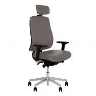 Крісло Nowy Styl ABSOLUTE R HR BLACK WA EQA AL70 LE-N сірий