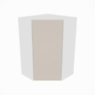 Шкаф Влада (60х60 (920)правая) пломбир/белый Світ Меблів