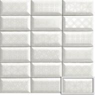 Плитка Mainzu Bumpy Luxor White 10x20 см