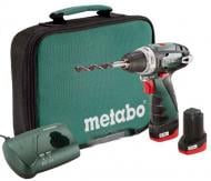 Аккумуляторный шуруповерт Metabo PowerMaxx BS + 2 акб Li-Power 10,8 V 2,0 Ah + з/у LC 40 + сумка (60