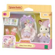 Игровой набор Sylvanian Families Шоколадные крольчата с люлькой 5806