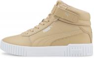Кроссовки женские демисезонные Puma CARINA 2.0 MID 38585104 р.39 бежевые