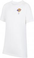 Футболка Nike U NK DF TEE HEMTAPE DJ6704-100 р.S белый