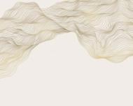 Фотообои De-Cors Бежевая волна 70289 265x200 см 5,3 кв.м