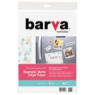 Фотобумага Barva Магнитная Everyday Матовая А4 5 л (IP-MAG-MAT-T01/IP-MAG-AE-T01) белый