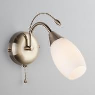 ВИТРИНА! Бра Strotskis Ginevra 22080/1 1x60 Вт E14 античная бронза