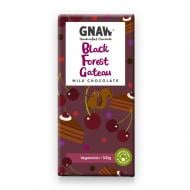 Молочний шоколад GNAW зі смаком вишні та шматочками брауні 100 г