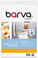 Фотобумага Barva Магнитная Everyday Глянцевая А4 5 л (IP-MAG-GL-T01/IP-MAG-CE-T01) белый
