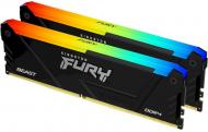 Оперативна пам'ять Kingston DDR4 SDRAM 16 GB (2x8GB) 3600 MHz (KF436C17BB2AK2/16) Fury Beast RGB