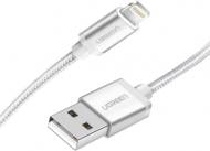 Кабель UGREEN Lightning To USB-A 2.0 MFi 1,5 м серебристый (US199/60162)
