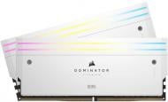 Оперативна пам'ять Corsair DDR5 SDRAM 32 GB (2x16GB) 6000 MHz (CMP32GX5M2B6000C30W) Dominator Titanium RGB White