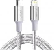 Кабель UGREEN Lightning To USB-C 2.0 MFi 1 м белый (US304/70523)