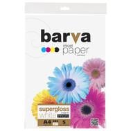 Фотобумага Barva Profi Белый суперглянец 285 г/м2 А4 5 л (IP-R285-T01) белый