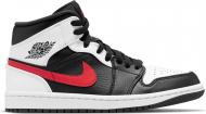 Кроссовки мужские демисезонные Jordan AIR 1 MID 554724-075 р.42 черно-белые