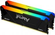 Оперативна пам'ять Kingston DDR4 SDRAM 32 GB (2x16GB) 3200 MHz (KF432C16BB12AK2/32) Fury Beast RGB