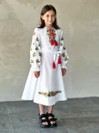 Платье Эдельвика р.140 белый 261-25/09