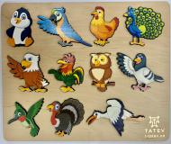Пазли дерев’яні Tatev "Птахи"