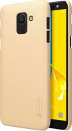 Чехол Nillkin Frosted Shield gold (391406) Samsung J6 PC Чехол Nillkin Frosted Shield gold (391406) Samsung J6 PC