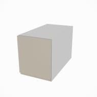 Шкаф Влада (А 30 (570)) айвори/пепельный Світ Меблів