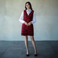 Сарафан Эдельвика 444-25/00 р. 44 (L/XL) черный с красным