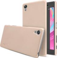 Чехол Nillkin Frosted Shield gold (335027) Sony Xperia X F5122 PC