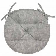 Подушка на стілець PERLA Срібло La Nuit