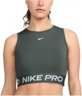 Топ Nike PRO DF 365 CROP TANK FZ3615-338 р.M зеленый