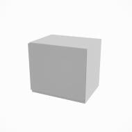 Шкаф Влада (А 40 (320)) серый бархат/пепельный Світ Меблів