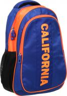 Рюкзак California синьо-помаранчевий