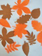 Декор из фетра GoToArt Набор осенних листьев 2 12 шт. 125439 мульти