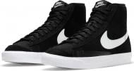 Кроссовки женские демисезонные Nike Blazer Mid '77 DD6613-001 р.36,5 черно-белые