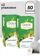 Чай зеленый Dolce Natura китайский байховый Мятная фантазия (25х2 г) 25 шт. 50 г