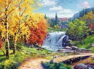 Набір зі стразами на картоні 5D Восени 21x25 см GoToArt Набір зі стразами на картоні 5D Восени 21x25 см GoToArt