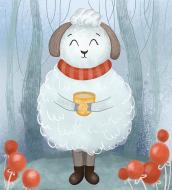 Набор со стразами на картоне Мечтатель худож. Север 21x25 см GoToArt