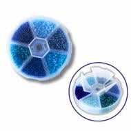 Набор бисера Brushme для декора и творчества 6 цветов 2 мм №5 (NB2M5)