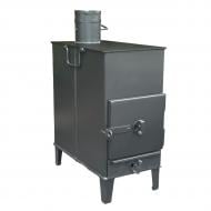 Печь-буржуйка Metalzavod BP/6-ВС отопительная 4мм с ребрами жесткости