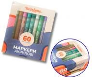 Набор маркеров акриловых Brushme на водной основе 60 шт. MACR60