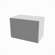 Шкаф Влада (А 50 (320)) графит/пепельный Світ Меблів