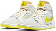 Кроссовки женские демисезонные Jordan AIR 1 MID DB2822-107 р.38,5 белые