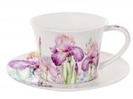 Чашка с блюдцем Lefard Іриси 250 мл 924-779