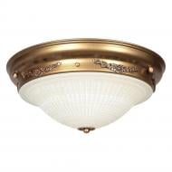 ВИТРИНА! Светильник потолочный Фабрика Світла 2x60 Вт E27 античная латунь/патина НПБ 008-2х60-522