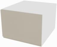 Шафа Влада (А 50 (570)) айворі/білий Світ Меблів