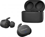 Наушники Philips Wireless IPX5 Touch control Mic black (TAT3216BK/00)