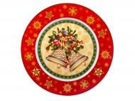 Тарелка подставная Lefard Christmas Collection Red 26 см 986-136