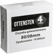 Скоби для пневмостеплера Ottensten 4PRO 8 мм тип 80 10000 шт.