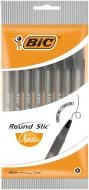 Ручка BIC Round Stic 1.0 мм чорний 8 шт.