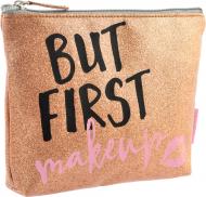 Пенал косметичка YW-29 But First YES золотой
